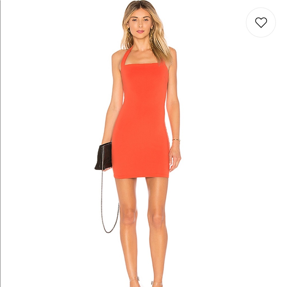 Revolve NBD dress orange size small